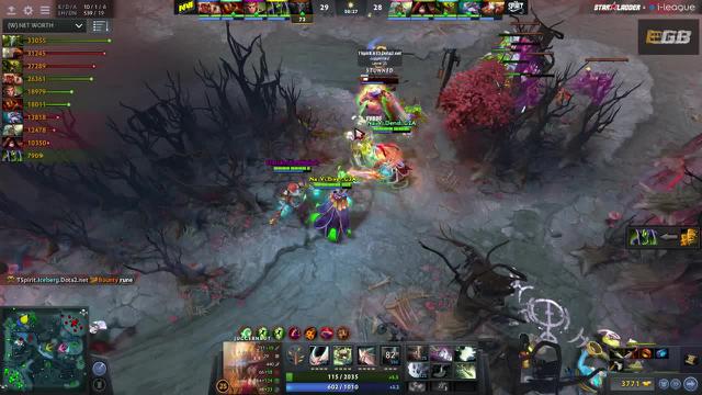 Na`Vi.SoNNeikO kills TSpirit.bzz!