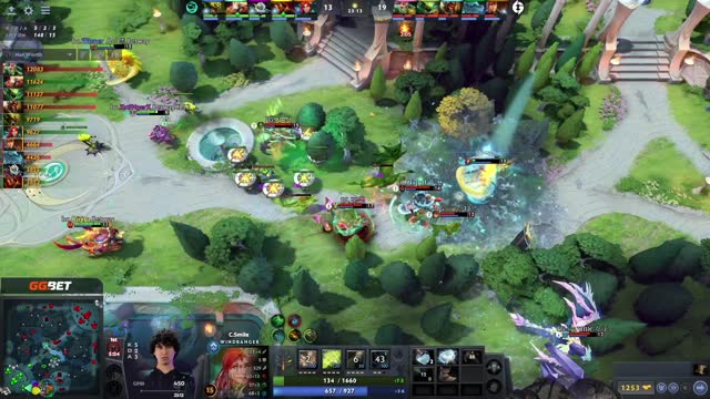 Arteezy kills Beastcoast.Chris Luck!