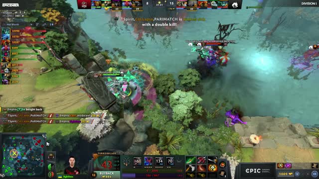 TSpirit.Collapse's ultra kill leads to a team wipe!