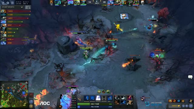 Fnatic gets 2 kills!