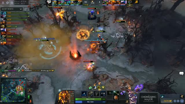 w33 gets a double kill!