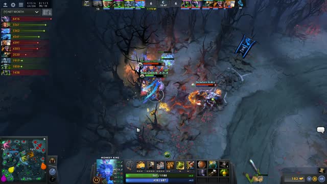 Newbee.kaka kills Mski.iceiceice!