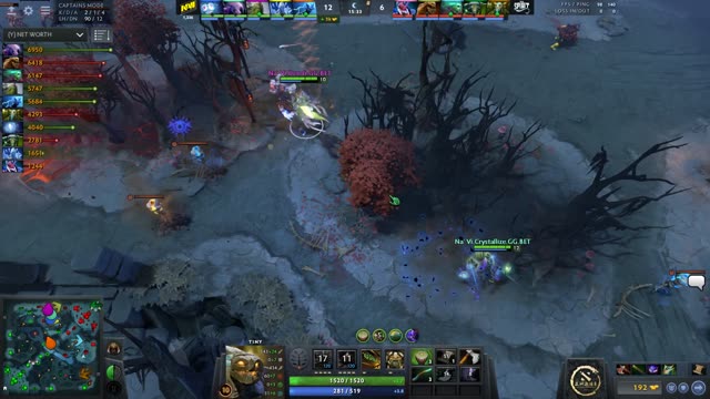 Na`Vi.Dendi kills TSpirit.fng!