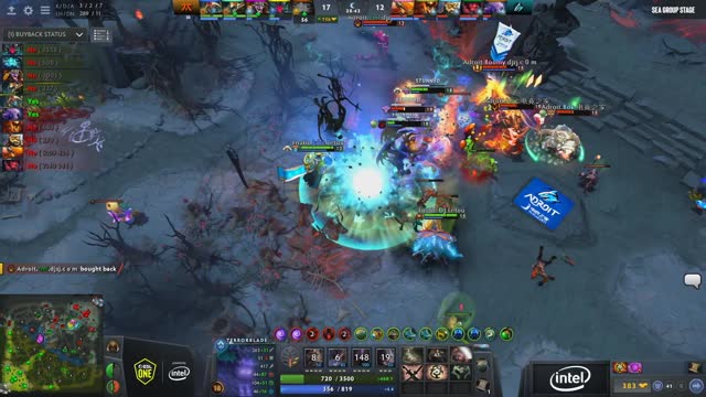 Fnatic.23savage kills Adroit.Natsumi-!