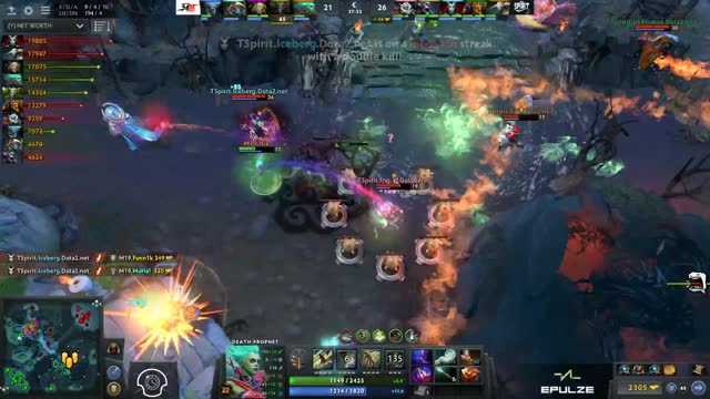 TSpirit.Iceberg gets a triple kill!