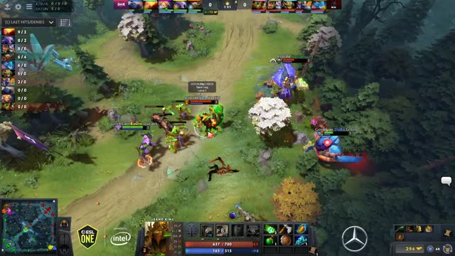 Fervian takes First Blood on Fnatic.DuBu!