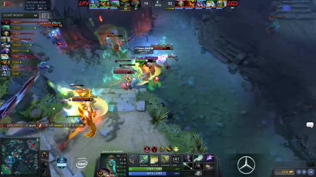 LGD gets 2 kills!