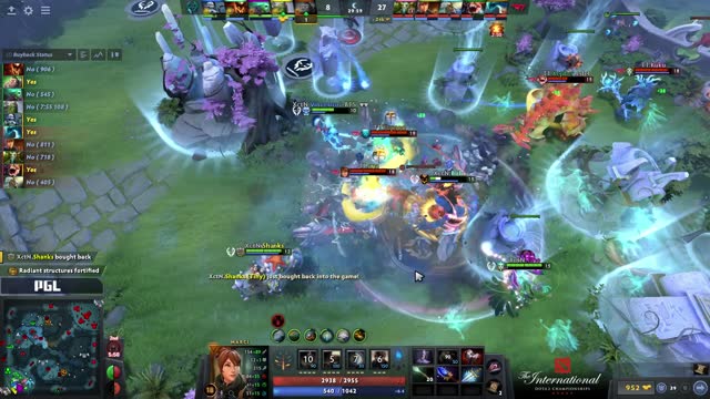 Topson gets a double kill!