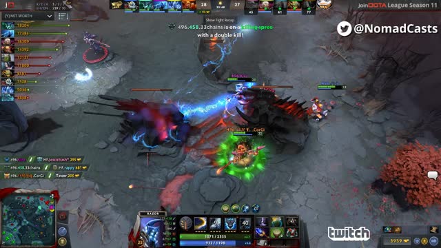 The wizard or love's ultra kill leads to a team wipe!