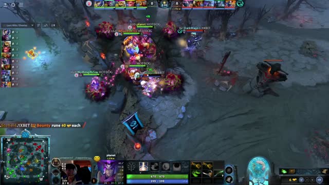 PSG.LGD.planet takes First Blood on bc.stingeR!