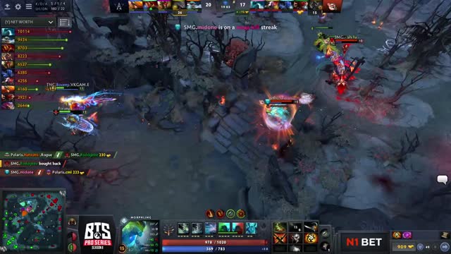 Secret.MidOne gets a double kill!