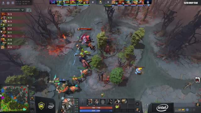 Liquid.gh takes First Blood on OG.N0tail!