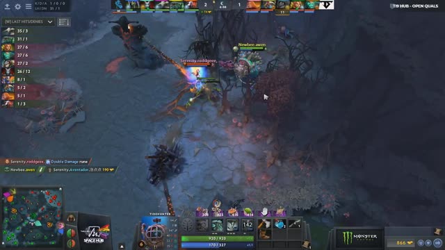 Newbee gets 2 kills!