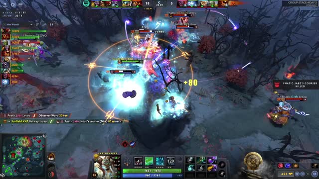 Beastcoast.Chris Luck kills Fnatic.Jabz!