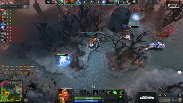 Vega.CeMaTheSlayeR takes First Blood on TSpirit.Iceberg!