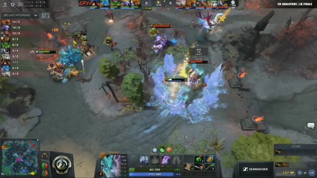 Agressif takes First Blood on - ah fu -!