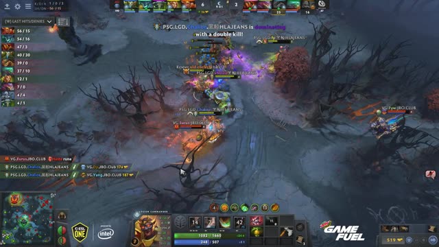 PSG.LGD.Chalice gets a double kill!