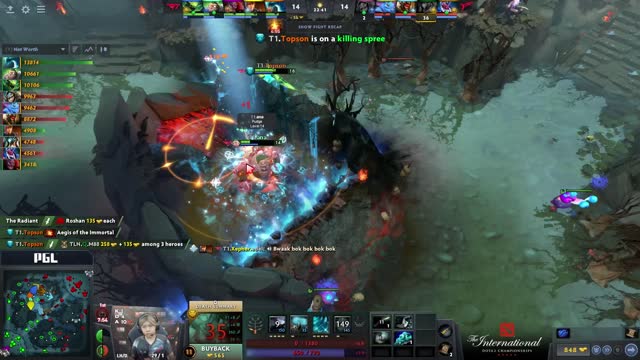 Topson kills Q!