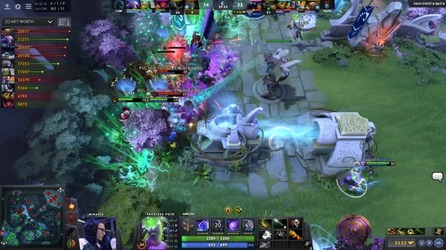 PSG.LGD gets 2 kills!