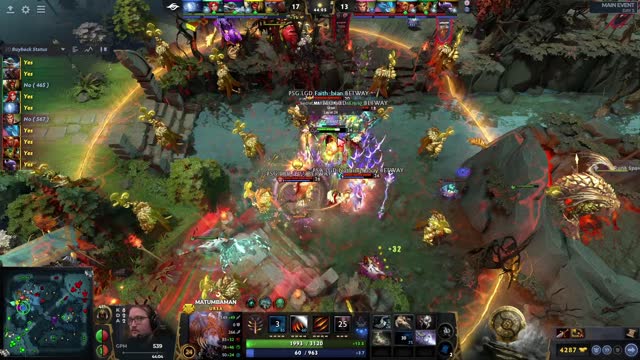 PSG.LGD.Ame kills Secret.MATUMBAMAN!