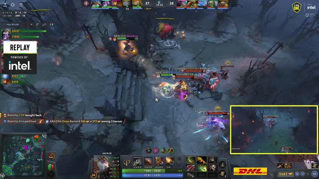 Eternity gets 4 kills!