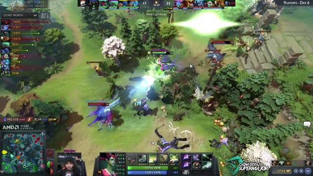 PSG.LGD gets 2 kills!