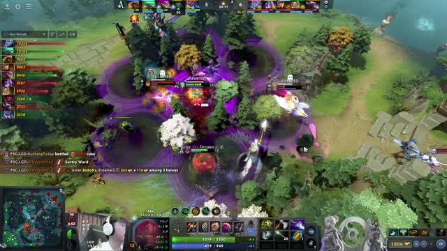 PSG.LGD gets 2 kills!