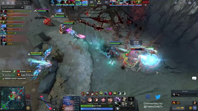 Newbee.kpii kills LGD.Yao!