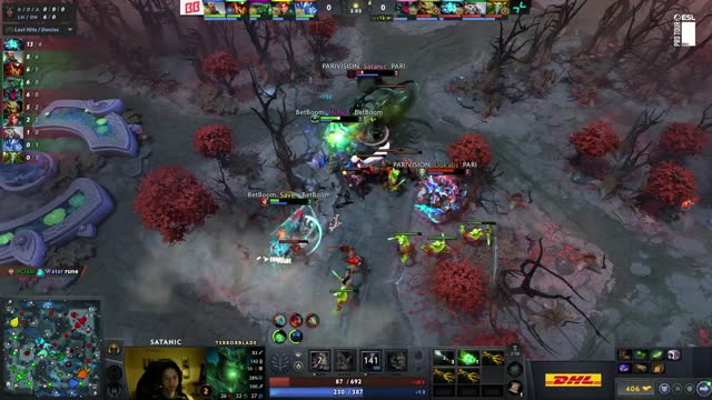 BetBoom.MieRo` takes First Blood on PARIVISION.Satanic!