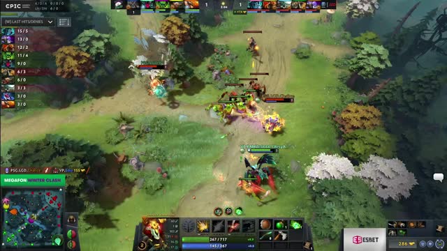 PSG.LGD gets 2 kills!