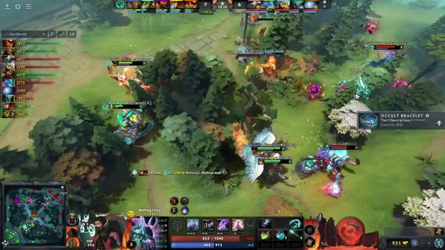 Beastcoast.Wisper kills PSG.LGD.XinQ!