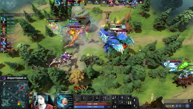 Otaker gets a triple kill!