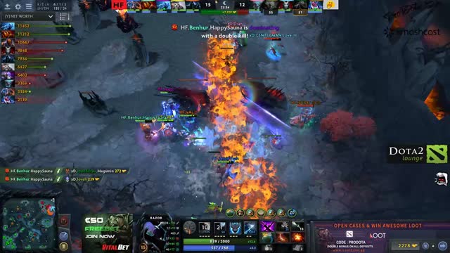 Benhur gets a double kill!