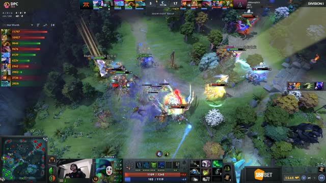 Fnatic.Raven gets a triple kill!