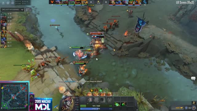 VP.RodjER takes First Blood on Newbee.Faith!