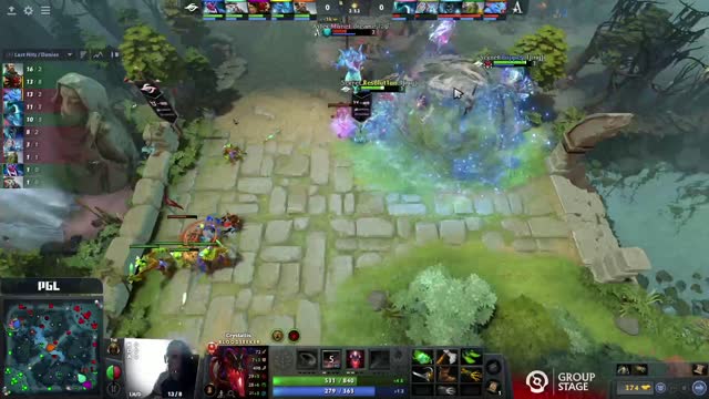 Secret.Puppey takes First Blood on 皮球!