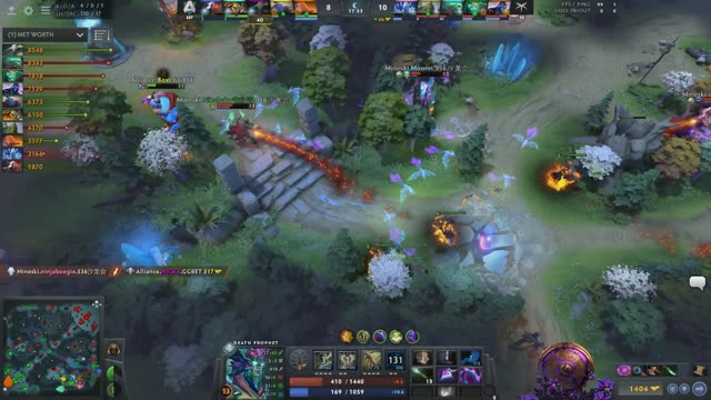 Mineski gets 3 kills!