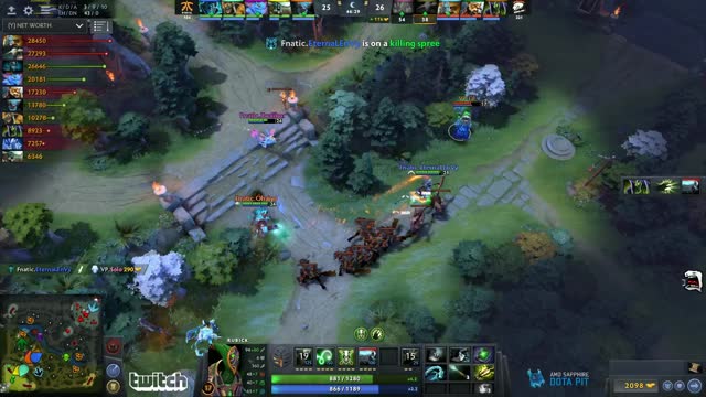 Fnatic.EternaLEnVy gets a double kill!