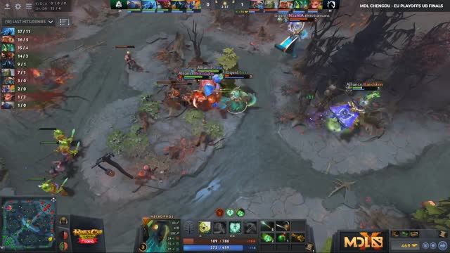 Mineski.Nikobaby kills Alliance.boxi!