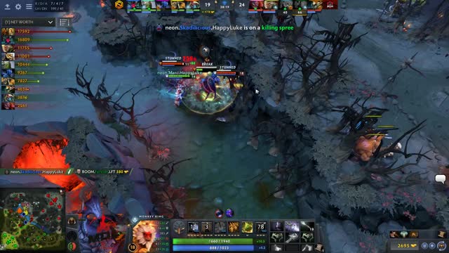 Kalmado's triple kill leads to a team wipe!