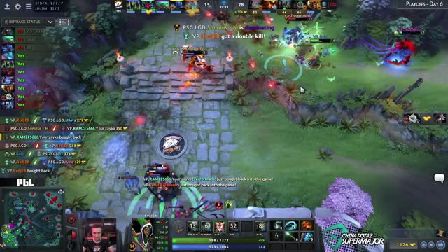 VP and PSG.LGD trade 4 for 4!