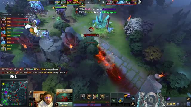 Timado gets a double kill!