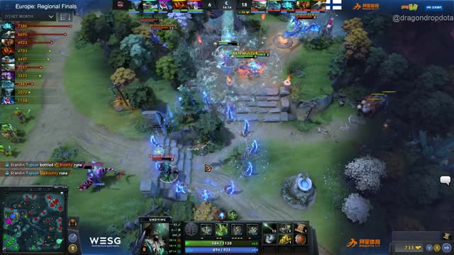 Topson gets a double kill!