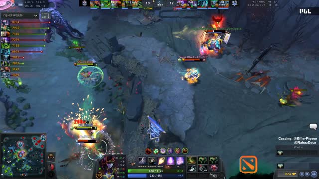 Topson gets a double kill!