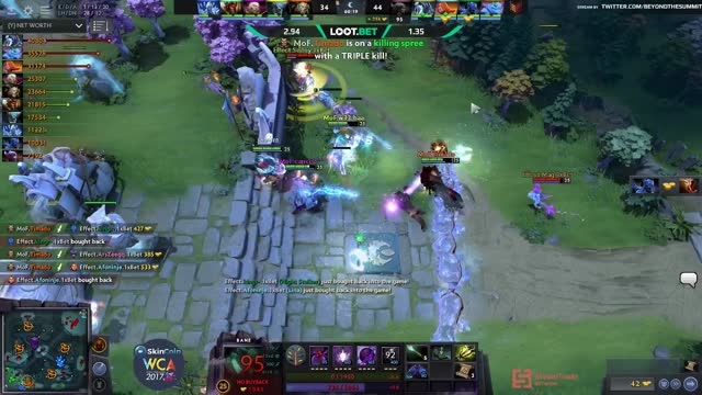 Timado gets a triple kill!