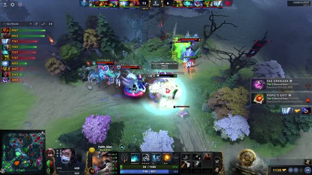 T1.23savage kills PSG.LGD.Faith_bian!