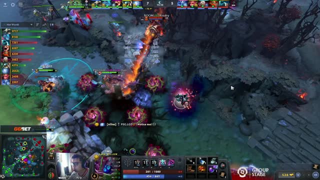 PSG.LGD.Ame kills BOOM.TIMS!