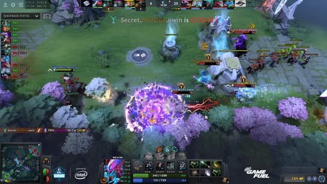 Secret.MidOne kills Fnatic.Universe!