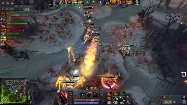 EHOME.Faith_bian gets a triple kill!