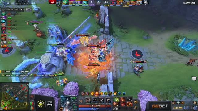 EG.Arteezy gets a double kill!